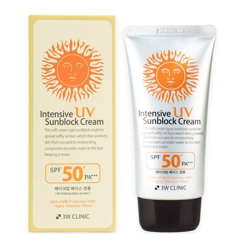 3W Clinic Intensive Sunblock Cream 75g