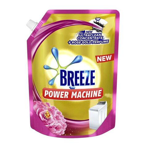 Breeze Liquid Detergent Power Machine with Rose Gold Perfume 2.35kg