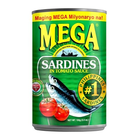 Mega Sardines Green 155G