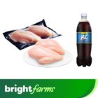 Skinless Chicken Breast Fillet + Rc Cola