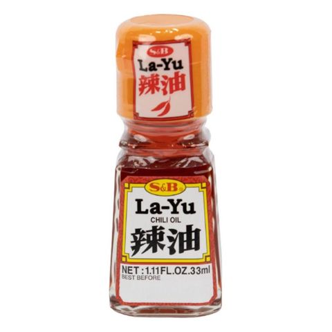 S&B La-Yu Chili Oil with Chili Pepper 33ml