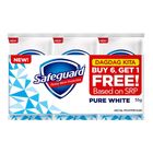 Safeguard Pure White Bar Soap (Buy 6 Get 1 Free) 7 x 55g