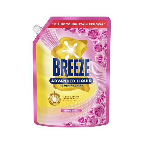 Breeze Liquid Detergent Power Machine with Rose Gold Perfume 2.35kg