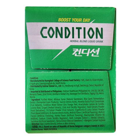 Condition Hangover Drink 100ml
