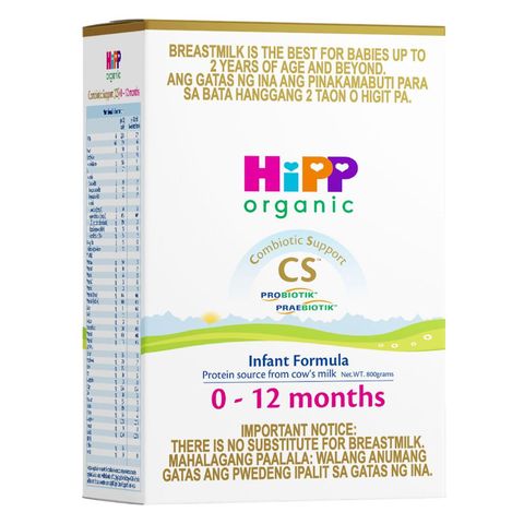 Hipp Pre Organic Combiotik Infant Milk 800g