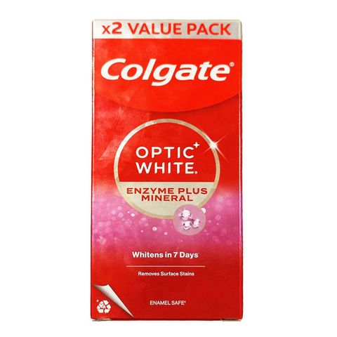 Colgate Optic White Enzyme Twin Pack 2 x 80g
