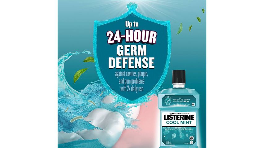 Listerine Cool Mint Mouthwash 250ML