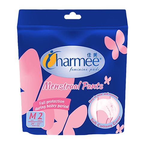 Charmee Menstrual Pants Sanitary Napkin Medium 2 Pieces