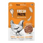 Rare Kitchen Premium Fresh Paste Real Meat Organic Meal Wet Food Pouch Meal Chicken + Sweet Potato + Green Beans 100g