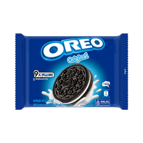 Oreo Original Vanilla Creme Chocolate Sandwich Cookies 27.6g x 9s