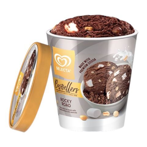 Selecta Rocky Road Ice Cream 450ml