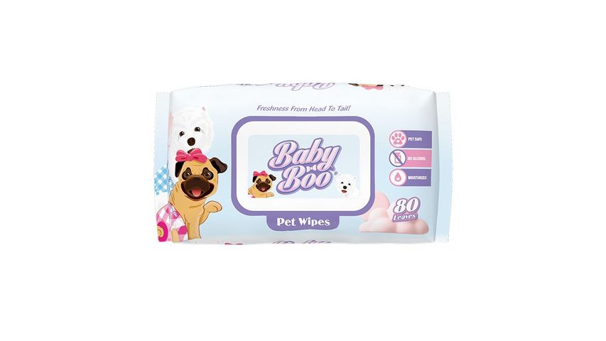 Baby Boo Pet Wipes 100 Sheets