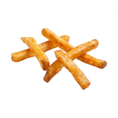 Fries Straight Cut Savory Seasoned Crisp 500g