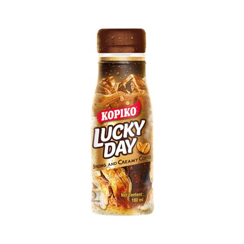 Kopiko Lucky Day Strong and Creamy Coffee 180ml