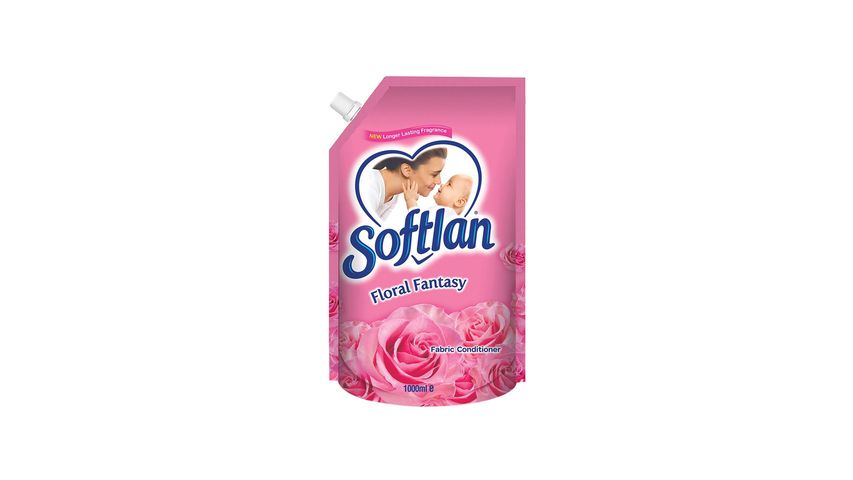 Softlan Floral Fantasy Fabric Conditioner (Pouch) 1000ml