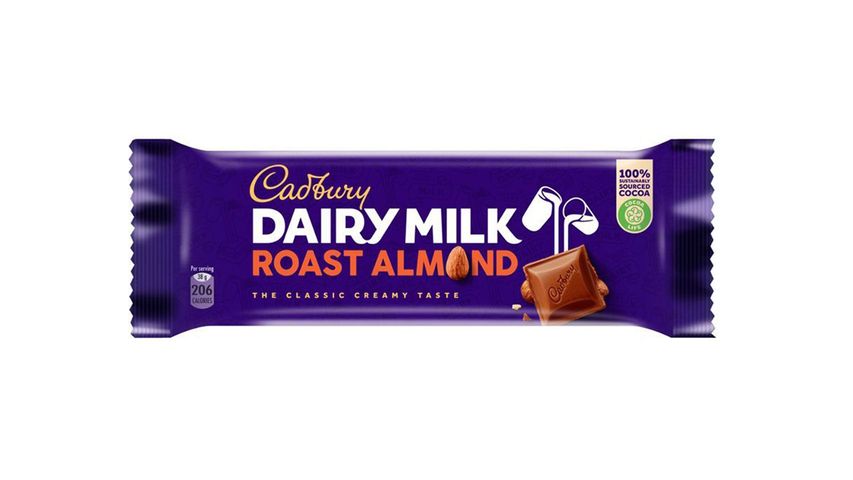 Cadbury Dairy Milk Roast Almond 38Gm