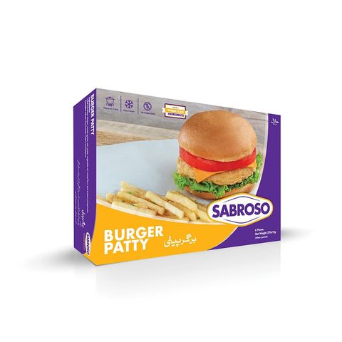 Sabroso Chicken Burger Patty 6 Pieces 370g