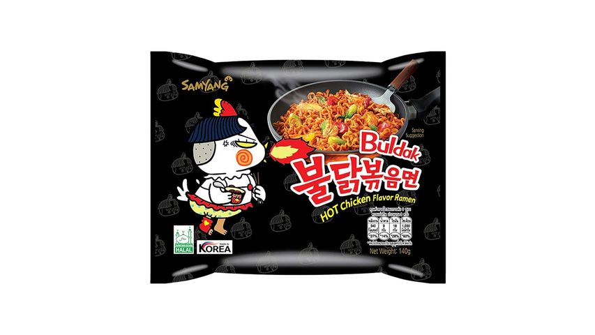 Samyang Instant Noodle Hot Chicken Flavour Buldak 140g