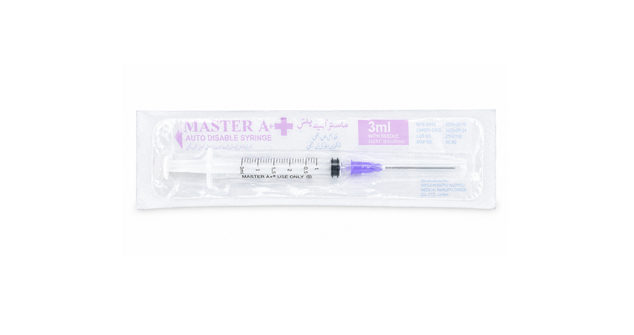 Master Disposable Syringe 3ml