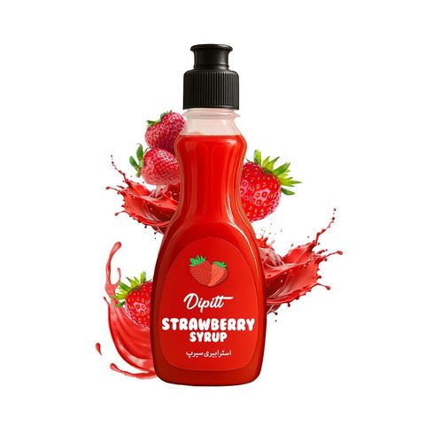 Dipitt Strawberry Syrup 410ml