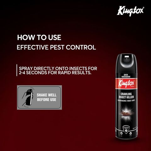 Kingtox Crawling Insect Killer Spray 300ml