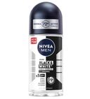 Nivea Deodorant Roll On Men Black & White Invisible 50 ml