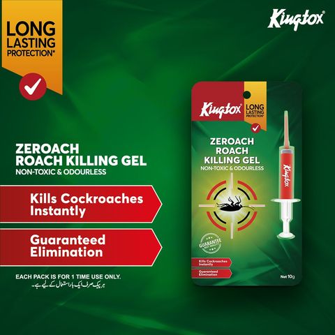 Kingtox Zeroach Roach Killing Gel 10gm