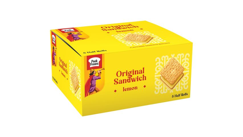 Peek Freans Lemon Sandwitch Half Roll 6's.