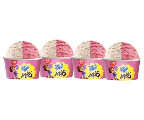 Wall's Moo Strawberry & Vanilla 55ml (Pack of 6)