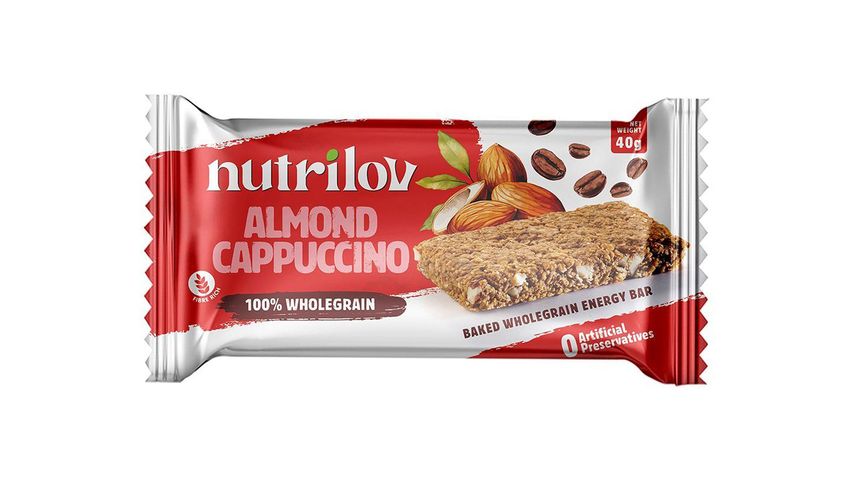 Nutrilov Almond Cappuccino Granola Single Bar