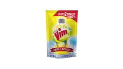 VIM LEMON DISHWASHING LIQUID REFILL POUCH 750ML