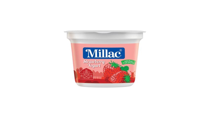 Millac Strawberry Yogurt Cup 100g