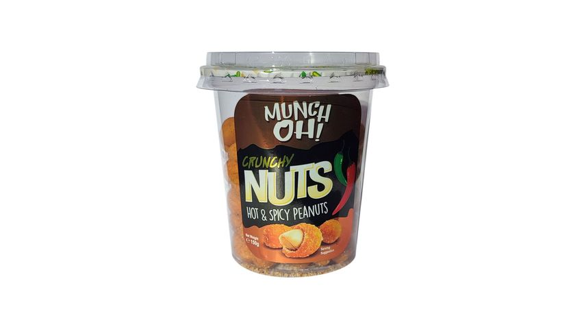 Munch OH! Crunchy Nuts Hot & Spicy Peanuts 150g