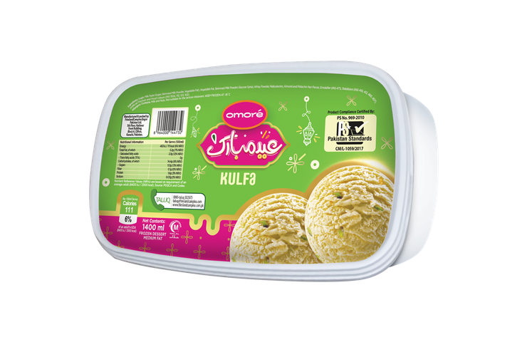 Omore Kulfa Tub 1400ml