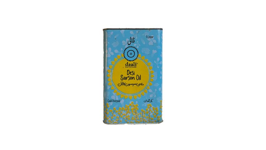 Daali Earthfoods Cold Pressed Sarson Oil 1L