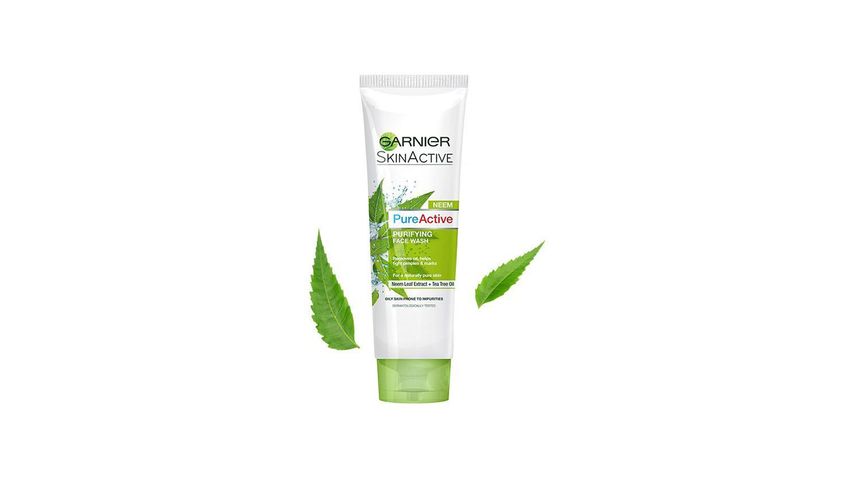 Garnier Skin Active Pure Active Neem Purifying Face Wash For Normal To Oily Skin 50ml
