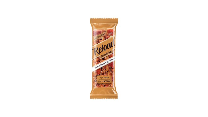 Reload Salted Caramel & Almonds Granola Bar 30g