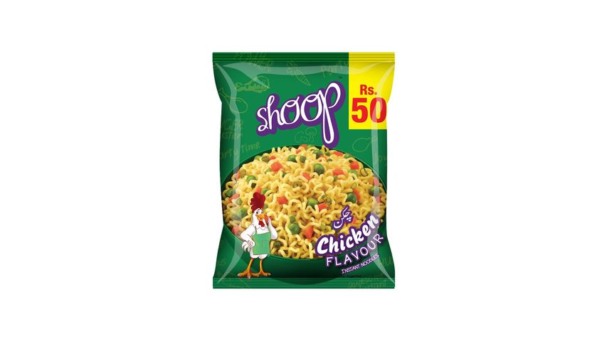 Shoop Chicken Flavour Instant Noodles 50g