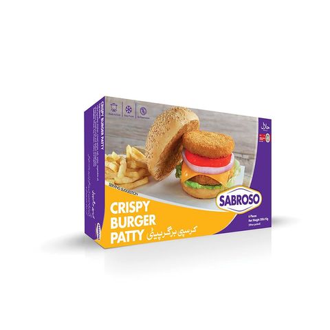 Sabroso Crispy Chicken Burger Patty 6 Pieces 500g