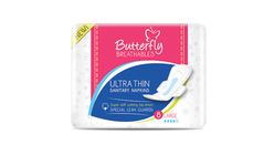 Butterfly Breathables Pads Large 8Pcs Super Soft