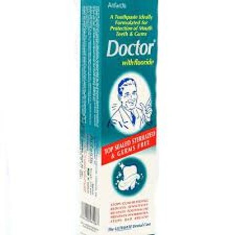 Doctor Double Brush Packet Toothpaste 200g