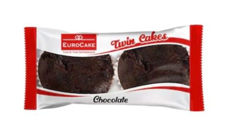 Eurocake Twin Cakes Chocolate 1 Unit