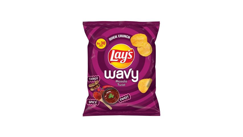 Lay's Wavy Masala Twist (Rs. 30) 17g