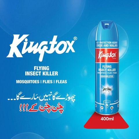 Kingtox Flying Insect Killer Spray Odorless 400ml