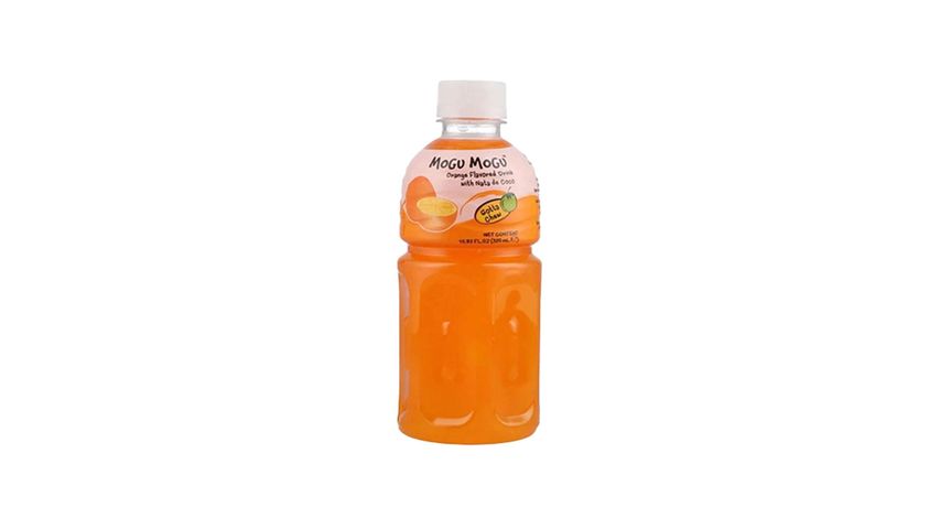 Mogu Mogu Orange Flavored Drink 320ml