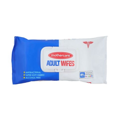 Mothercare Anit Bacterial Alcohol Free Adult Wipes 40 Pieces