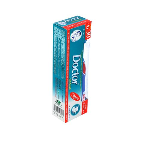 Doctor Toothpaste Large Brush Packet 65g