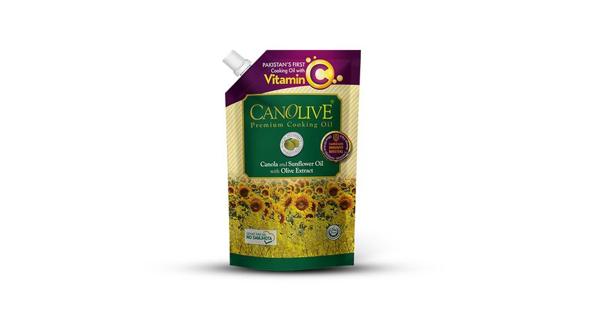 Canolive Oil 1 Litre Stand Up Pouch