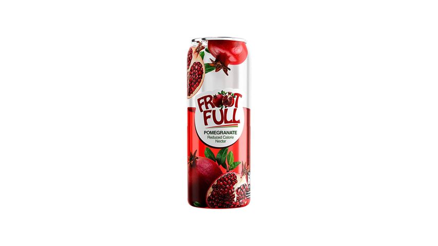 Pure Foods Froot Ful Transparent Can Pomegranate 250ml