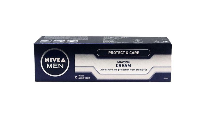 Nivea Shaving Cream 100Ml Protect&Care